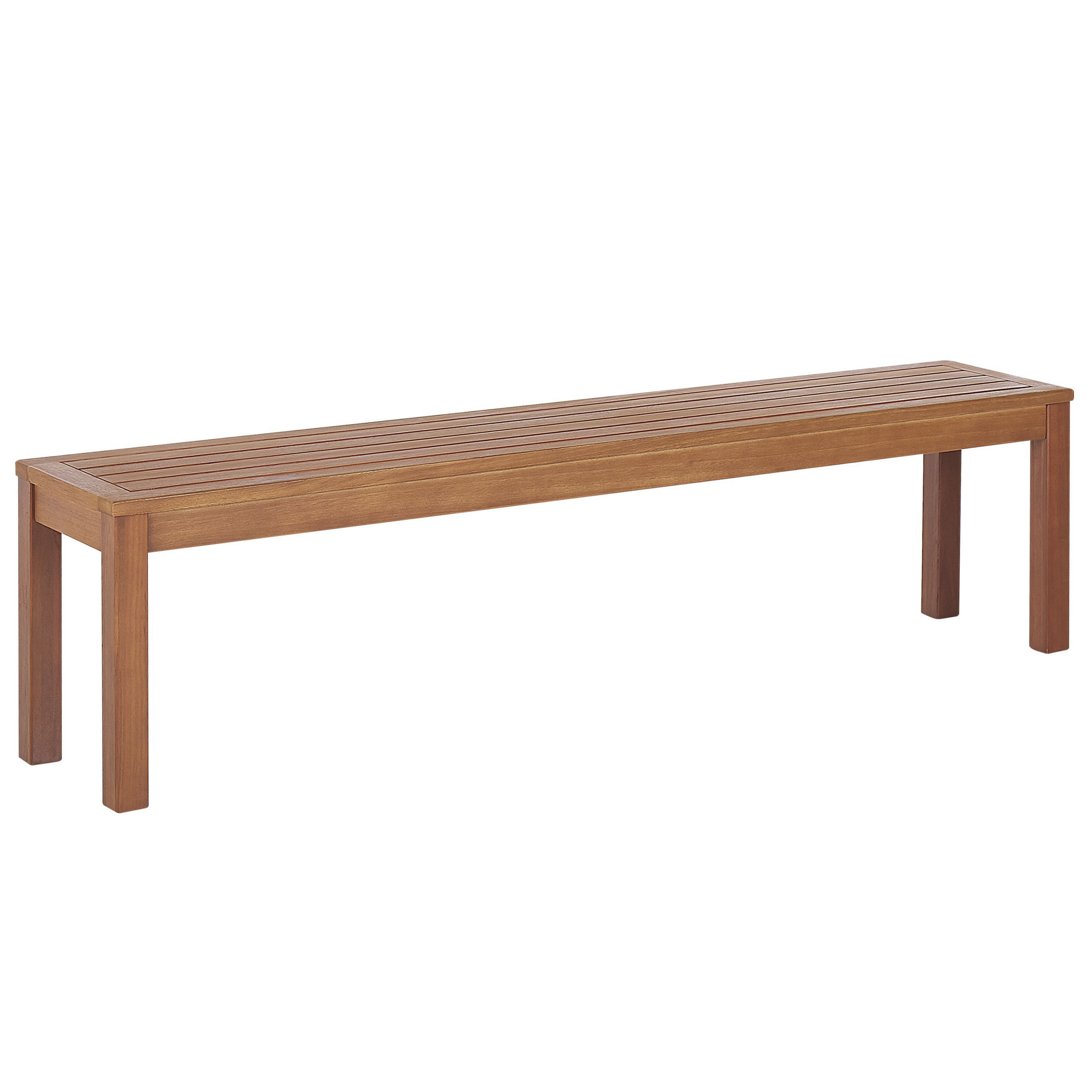 Trädgårdsbänk MONSANO 170 cm Eukalyptusträ Brun