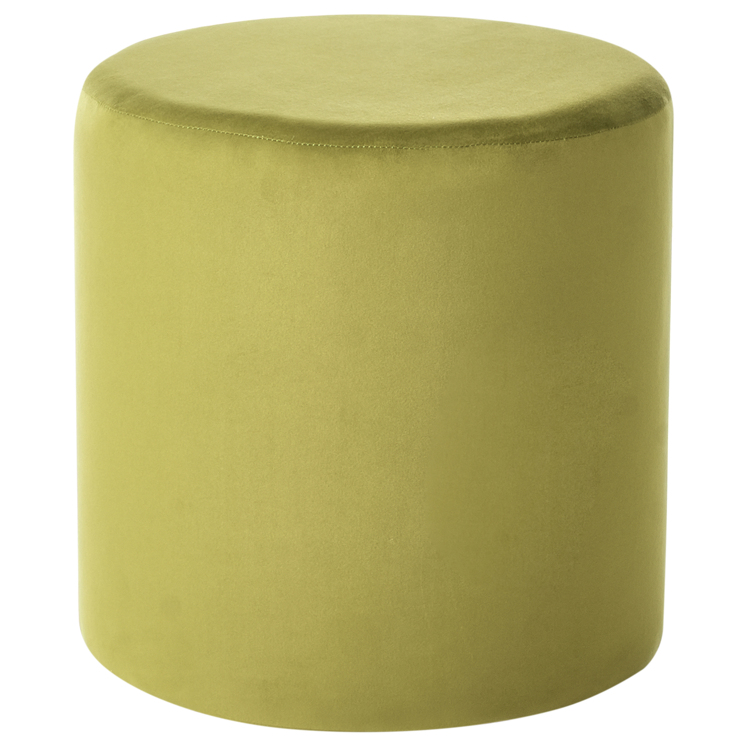 Sittpuff LOVETT Sammet Olivgrön
