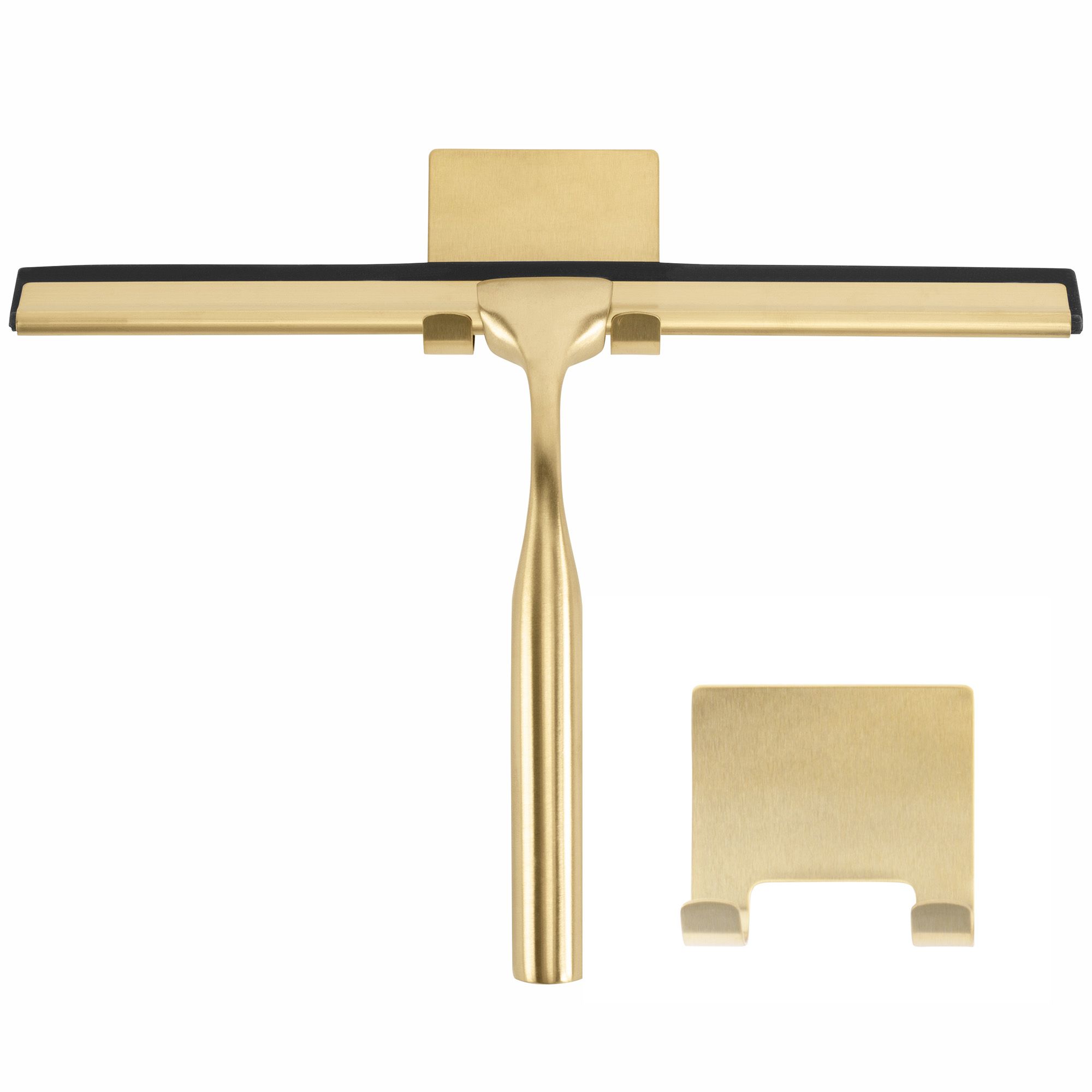 REA Duschskrapa YZ-G04 Borstat Guld, 25,8x25,8x16,5cm