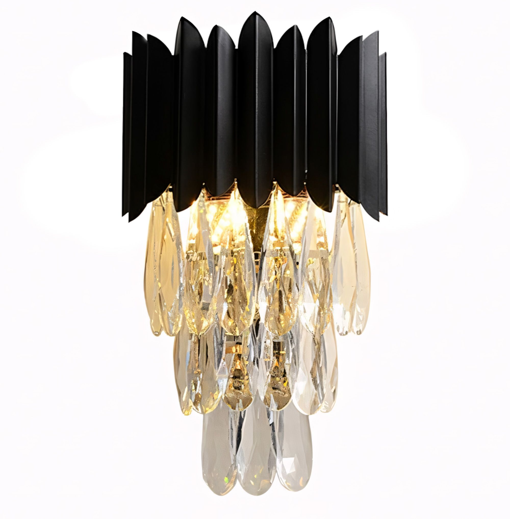 TOOLIGHT vägglampa APP1658-1W Svart 36x21x14cm