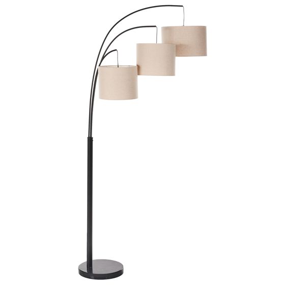 Golvlampa CARONI Linne Beige