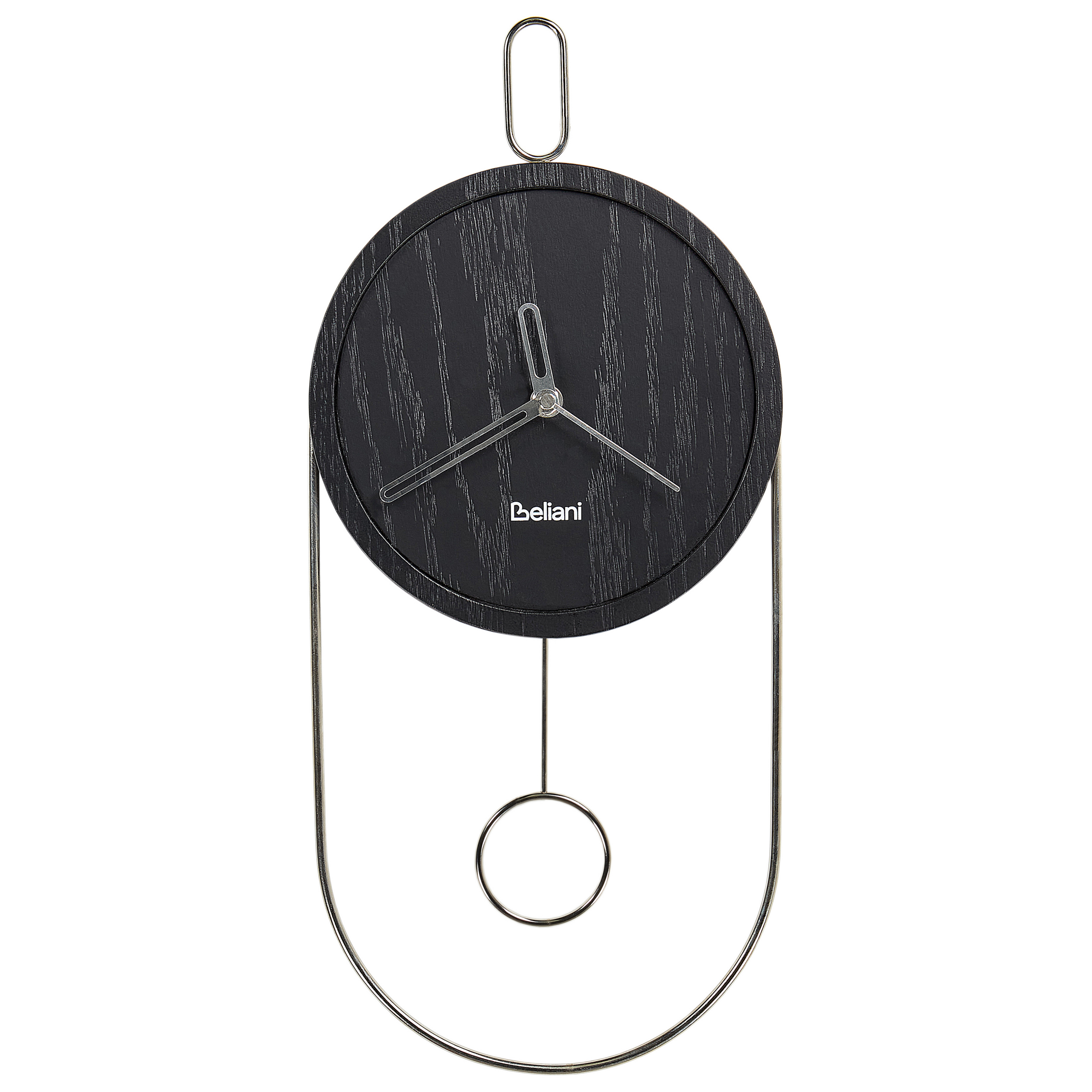 Pendelur SIERRE 20 cm Svart