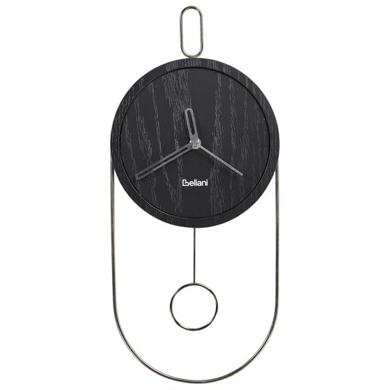 Pendelur SIERRE 20 cm Svart
