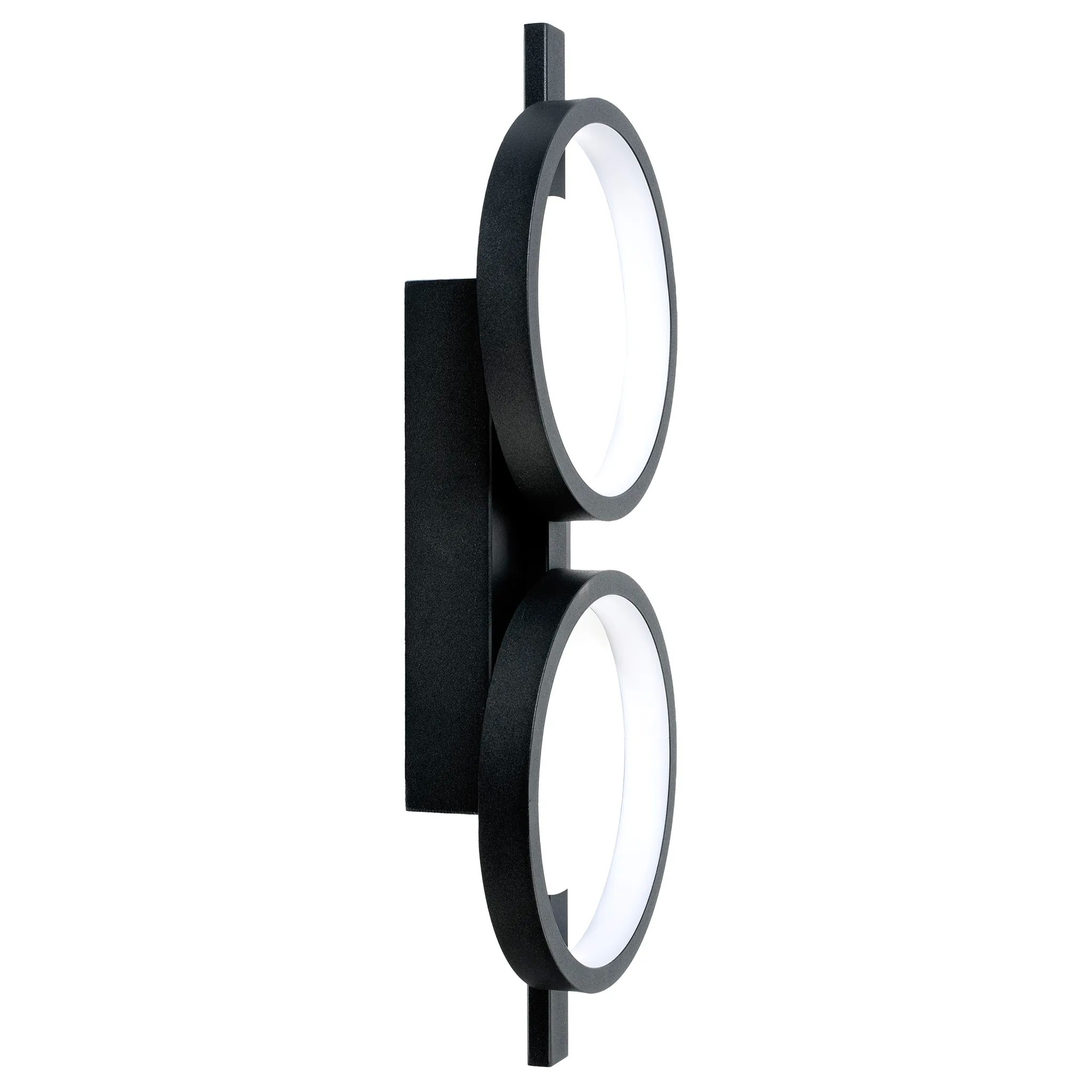 TOOLIGHT vägglampa APP1917-W Black LED Svart 16x6,8xcm