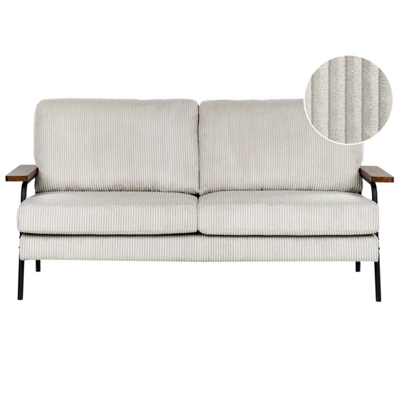 Soffa 3-sits AKRANES Manchester Ljusgrå