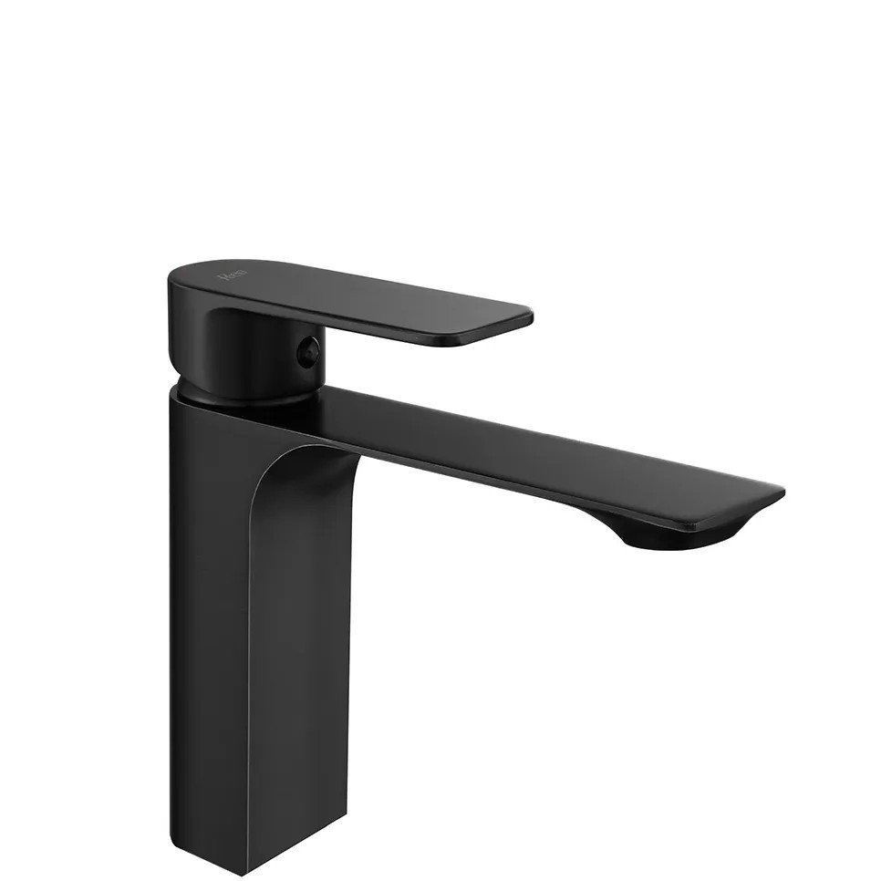 REA tvättställsblandare MY1802-2B URBAN Låg, Svart, 16x4,5x15cm
