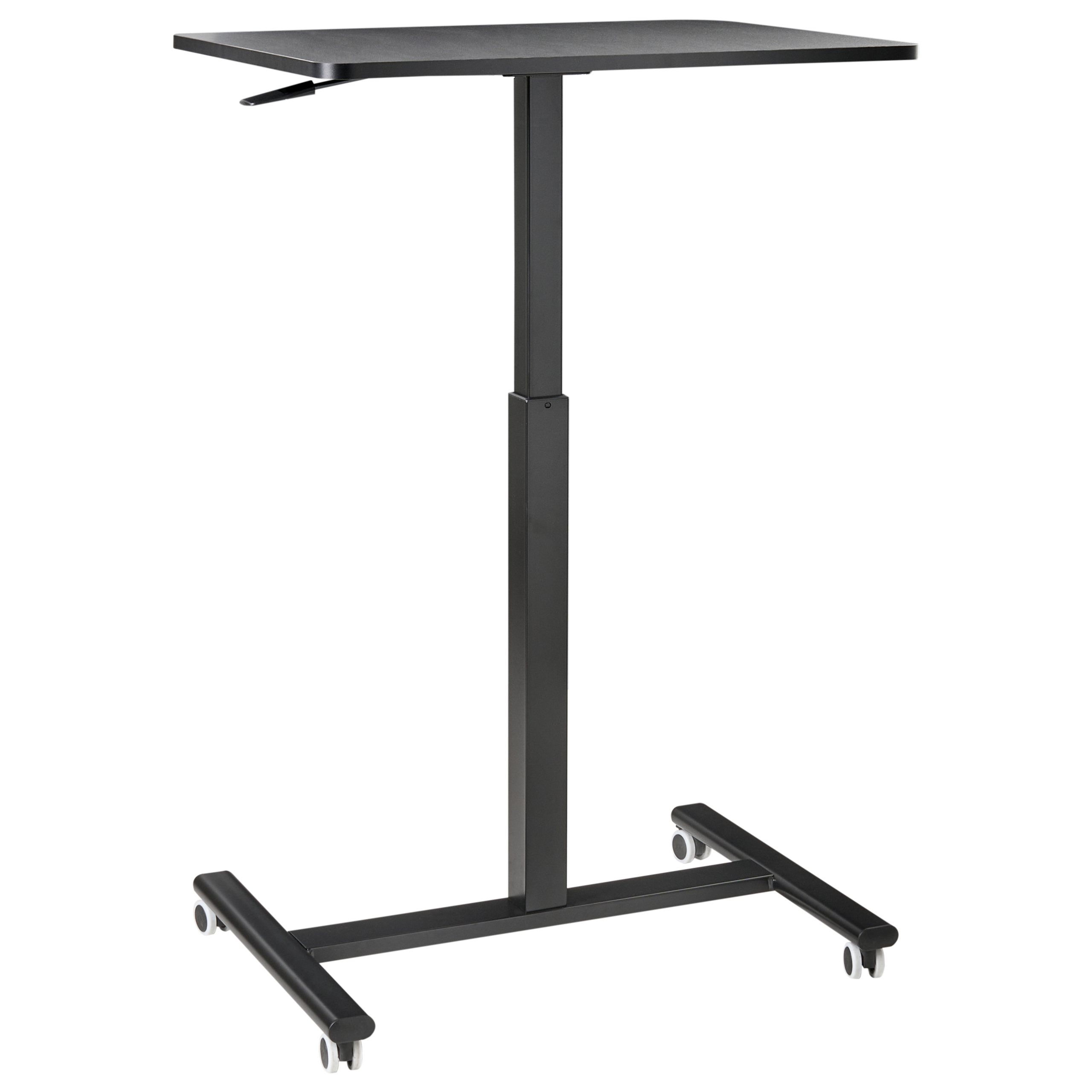Manuellt justerbart laptopstativ ACADEMIA 65 cm 48 cm Svart