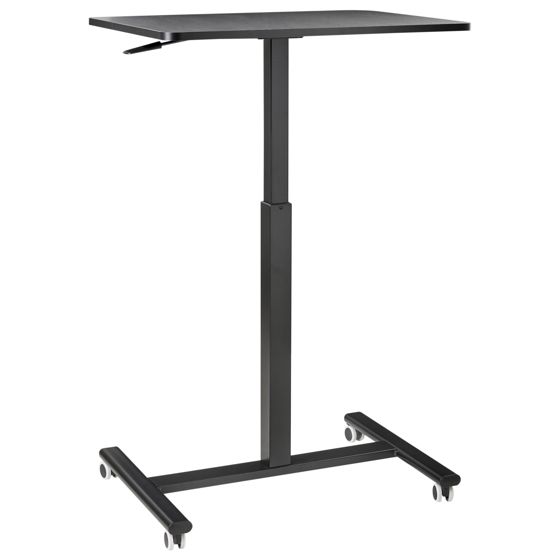 Manuellt justerbart laptopstativ ACADEMIA 65 cm 48 cm Svart