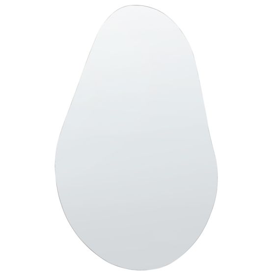 Väggspegel AUBAGNE 40 cm 65 cm Silver
