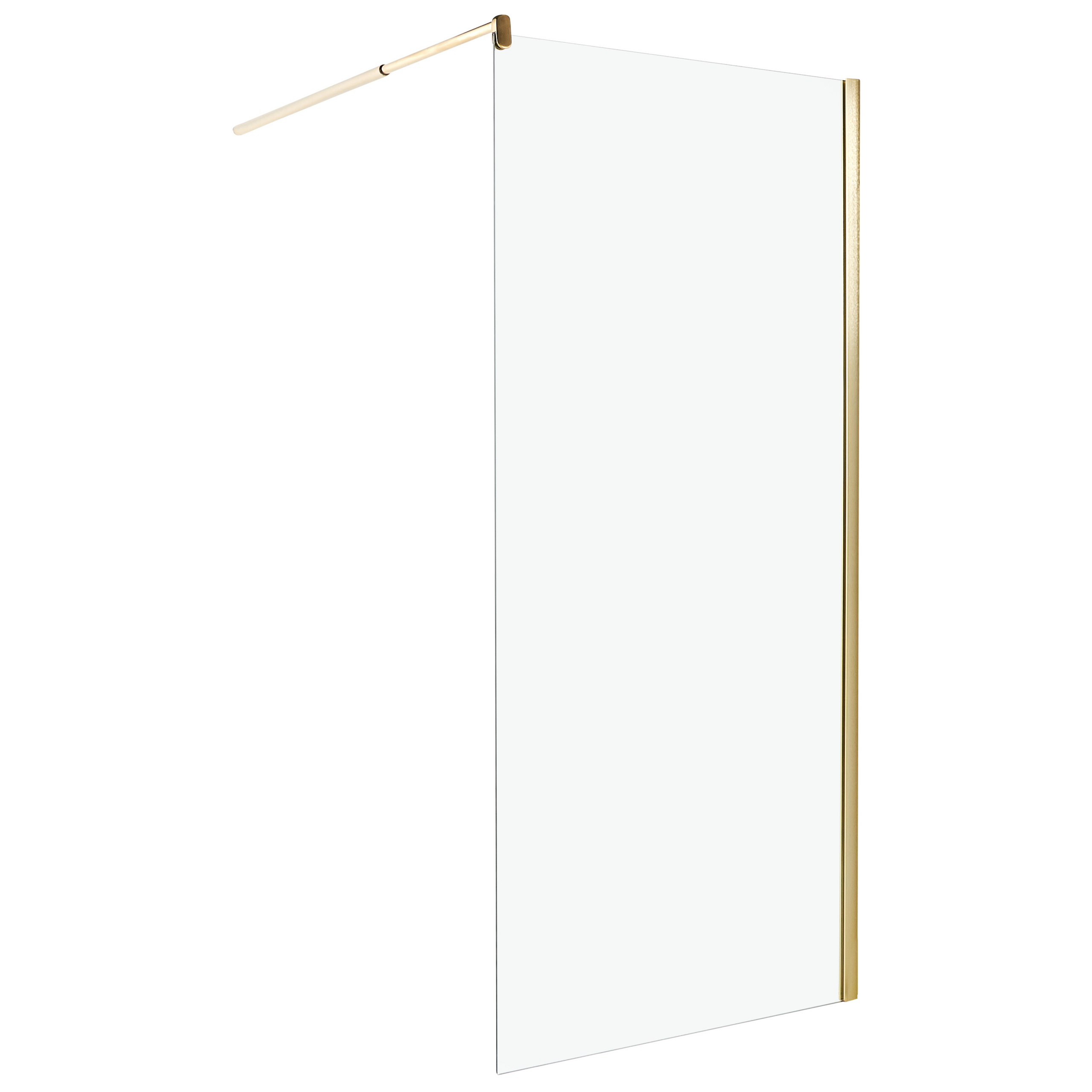 Duschskärm AHAUS 900 x 1900 mm Guld