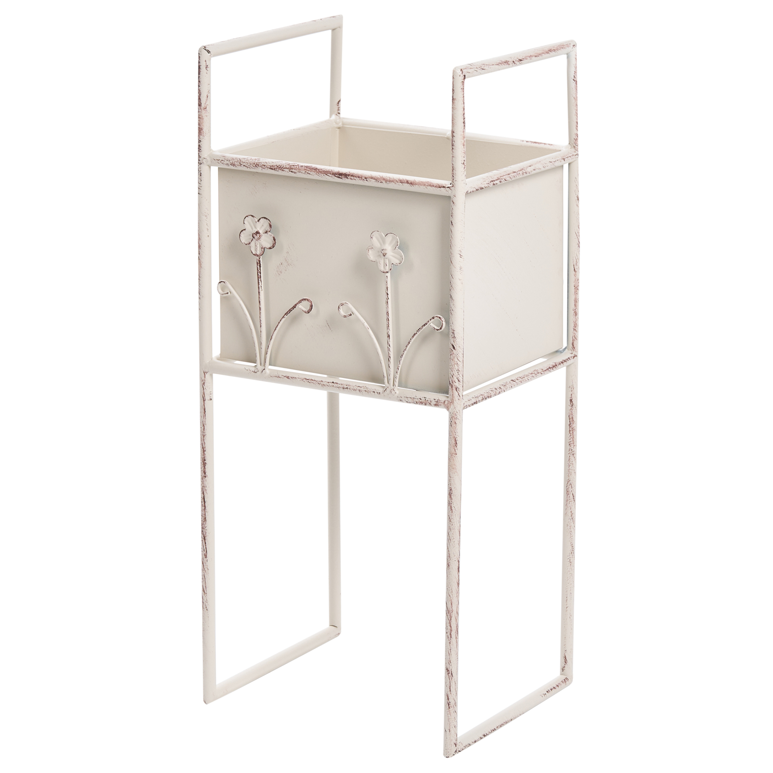 Växtställ LUPINE 22 cm Metall Beige
