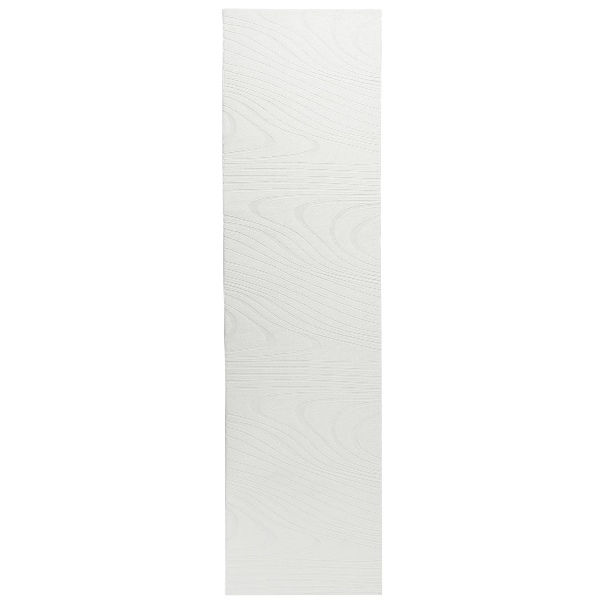 Fuskpälsmatta ONTAKE Off-White 80 x 300 cm