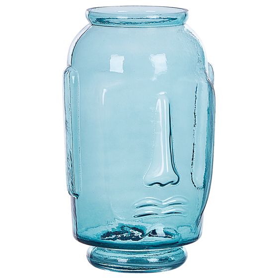 Dekorationsvas SAMBAR 31 cm Glas Blå