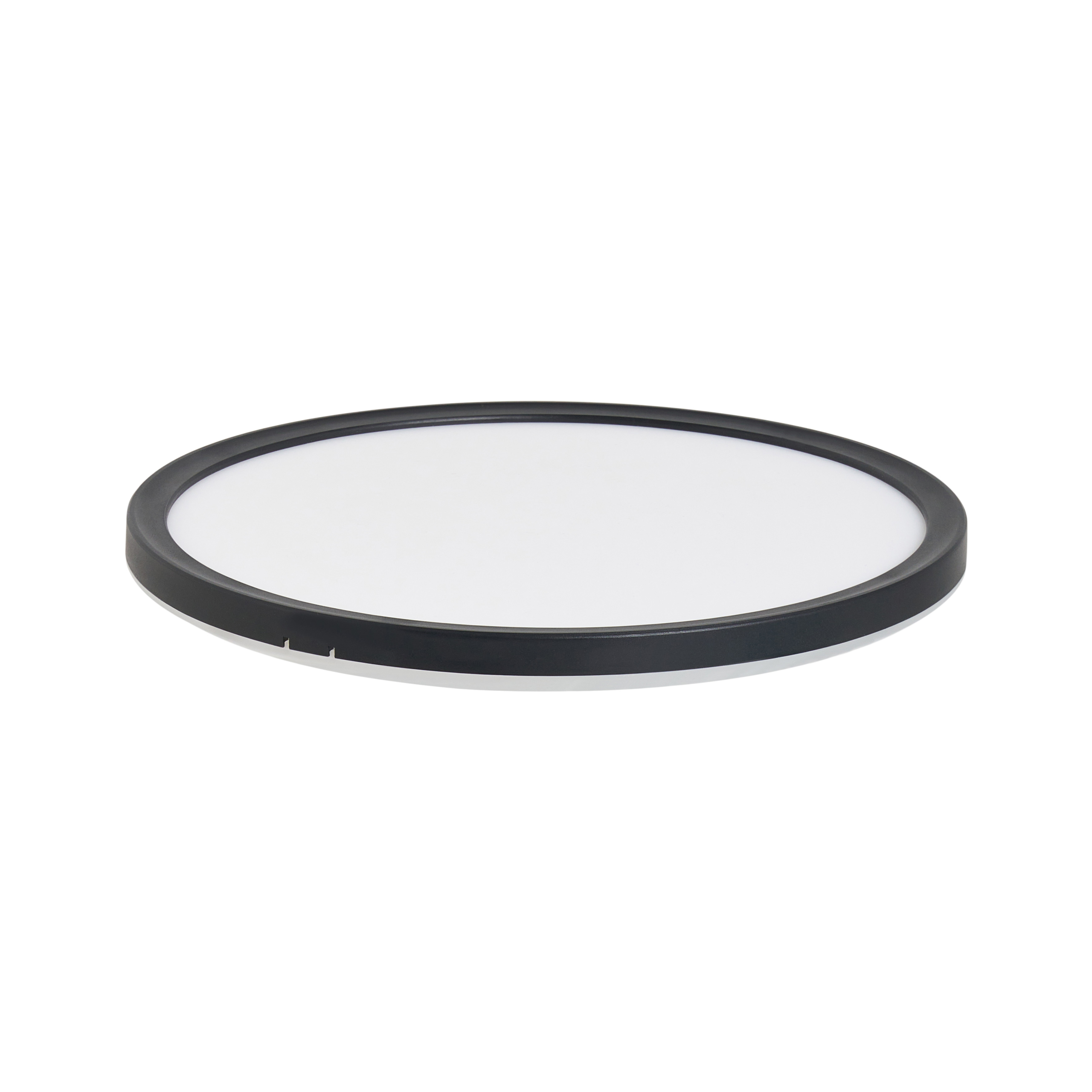 LED-taklampa VELORA med fjärrkontroll med dimmer Svart