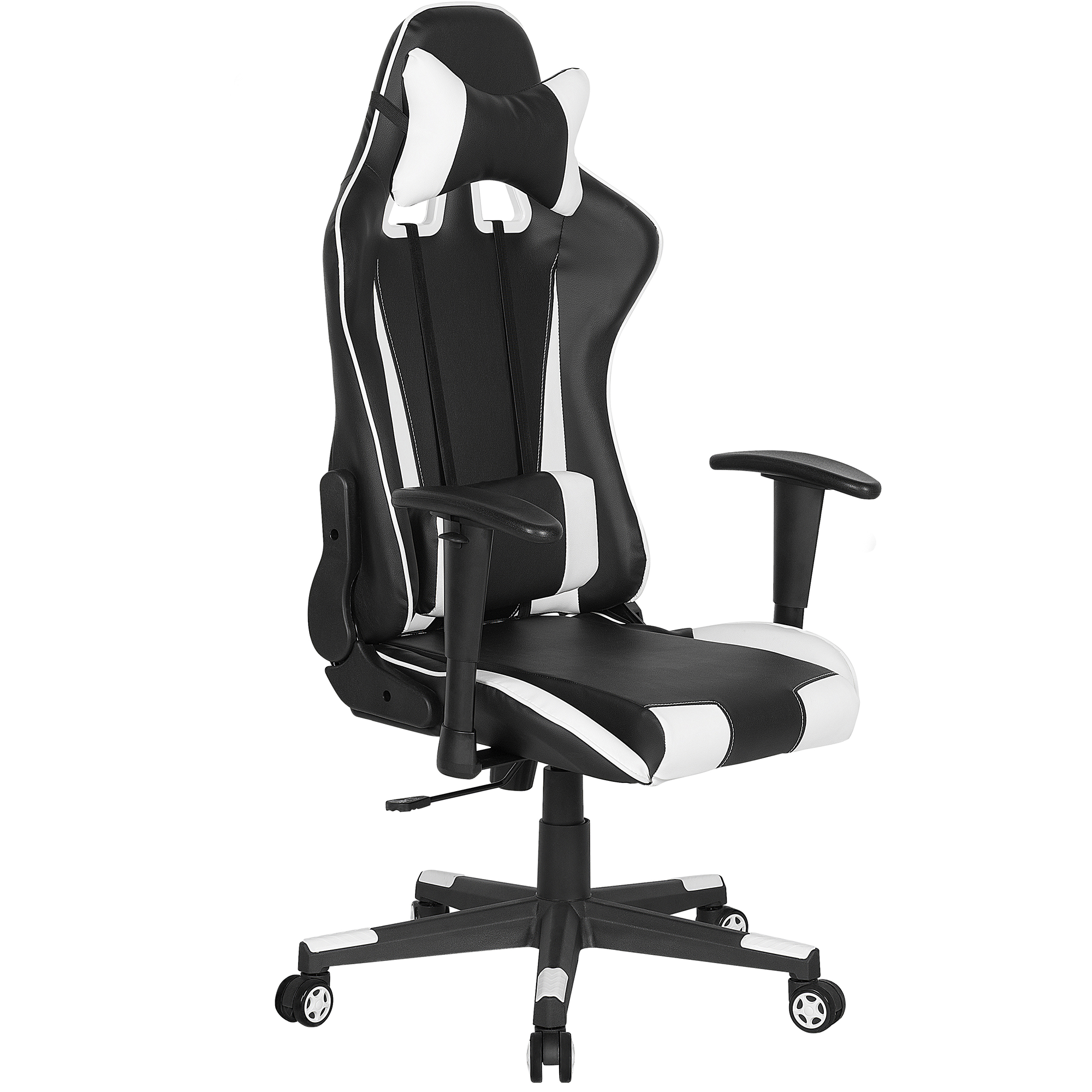 Kontorsstol GAMER Konstläder Vit