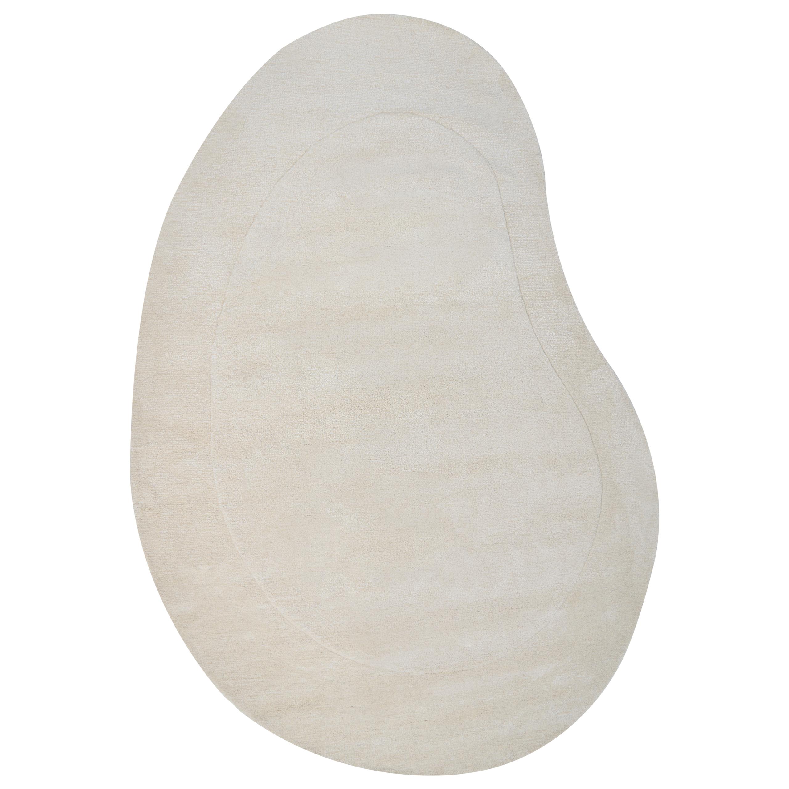 Matta MASSO Ljusbeige 160 x 230 cm Viskos