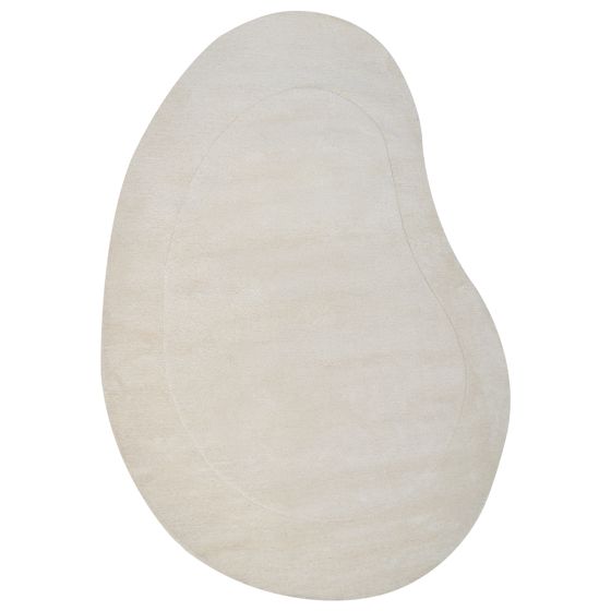 Matta MASSO Ljusbeige 160 x 230 cm Viskos