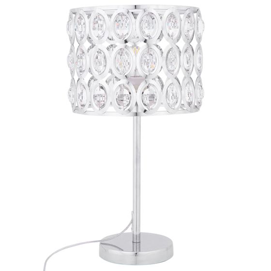 Bordslampa TENNA Kristall Silver