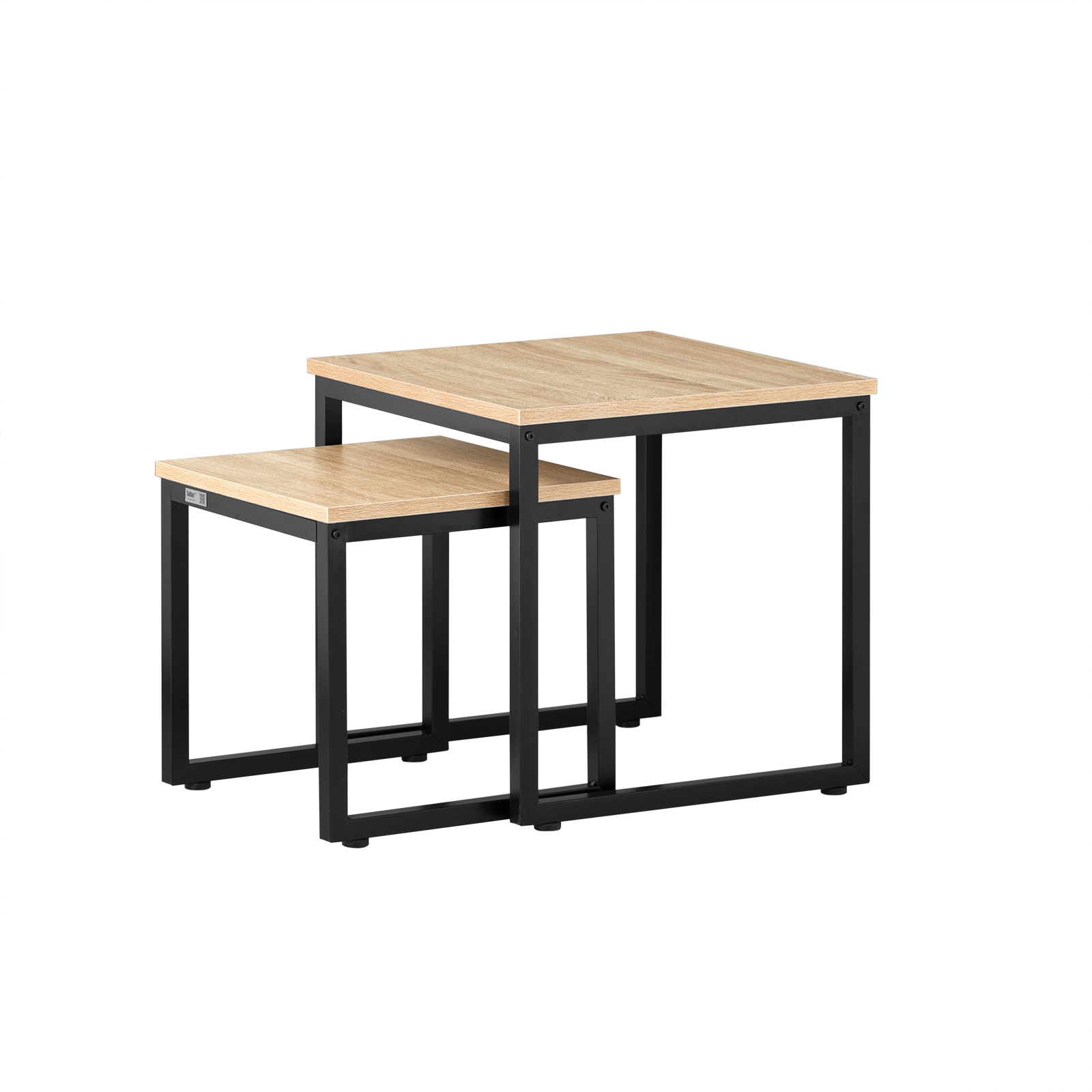 SoBuy Satsbord set om 2 Soffbord FBT42-N