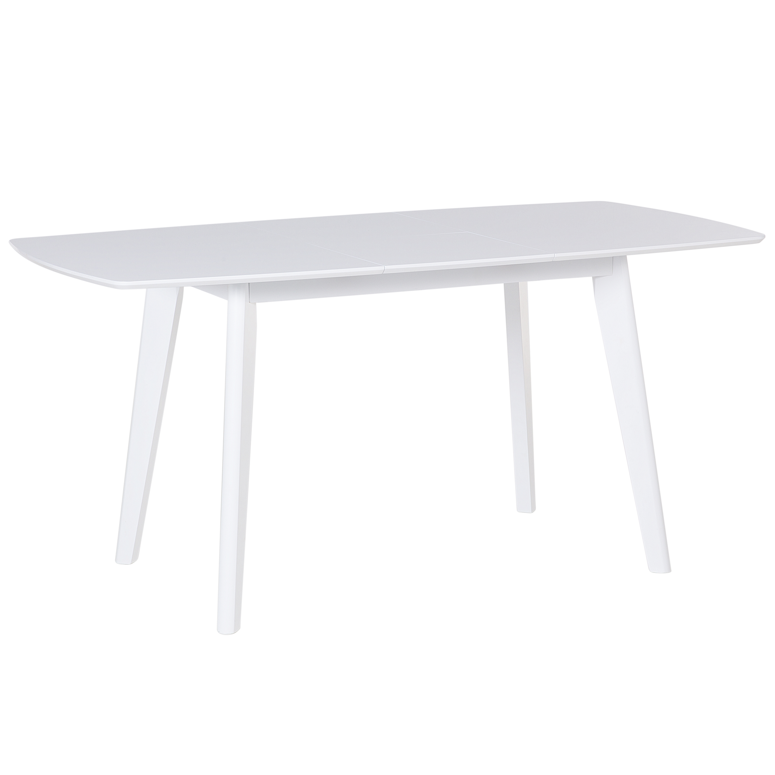 Förlängningsbart matbord SANFORD Vit 120/160 cm 80 cm