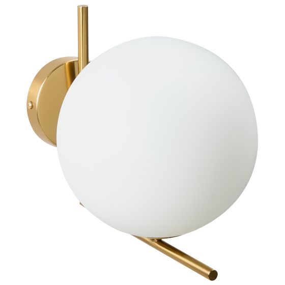 Vägglampa LIZONNE Metall Guld