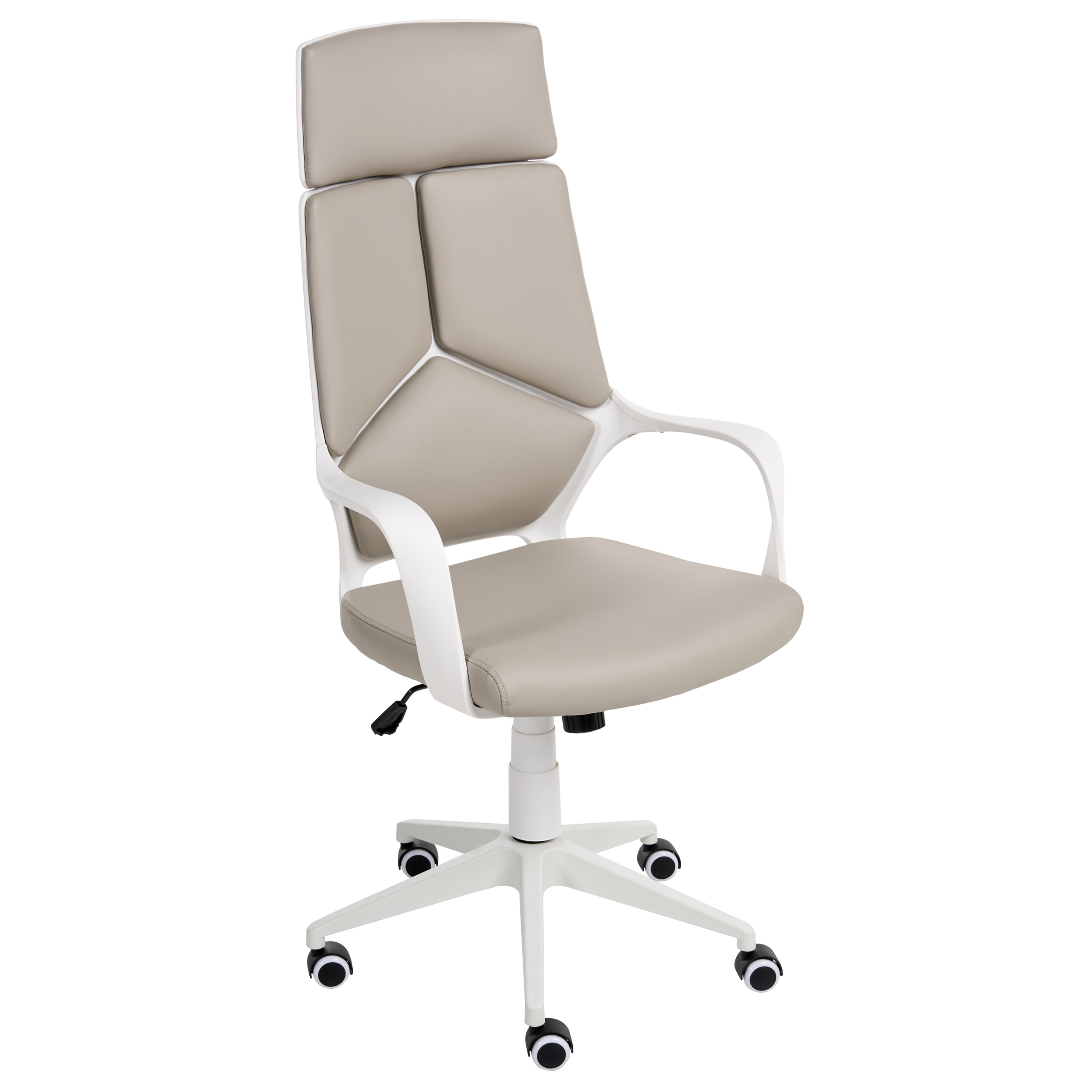 Kontorsstol DELIGHT II Konstläder Taupe