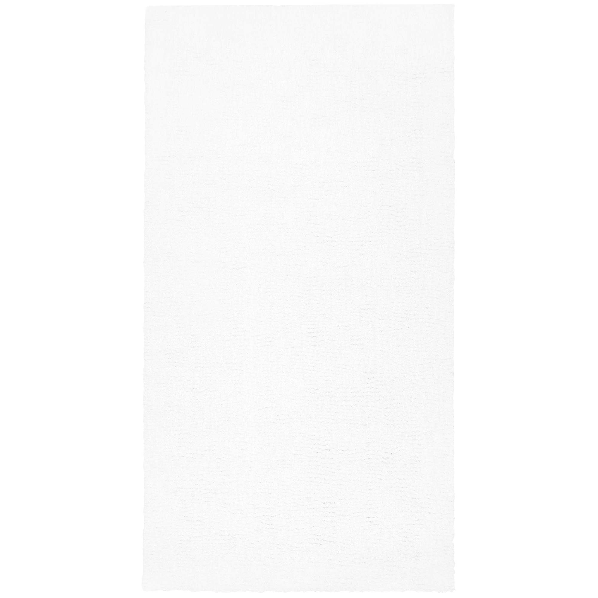 Matta med lång lugg DEMRE Vit 80 x 150 cm