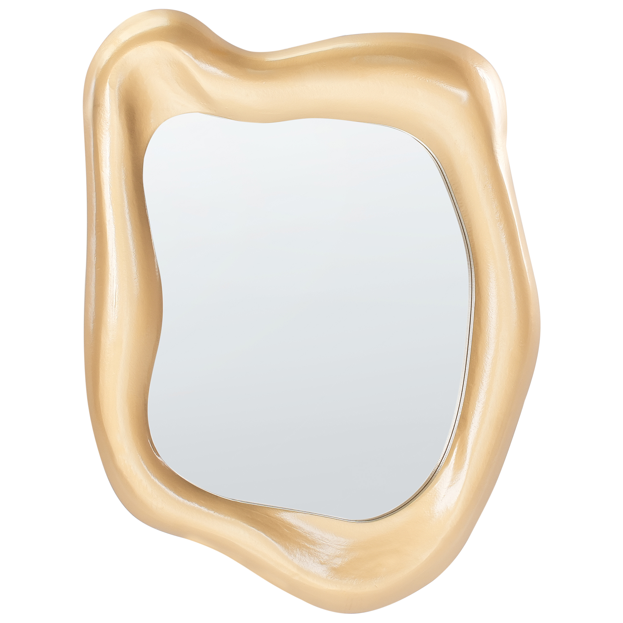 Väggspegel SANTEC 59 cm 77 cm Guld