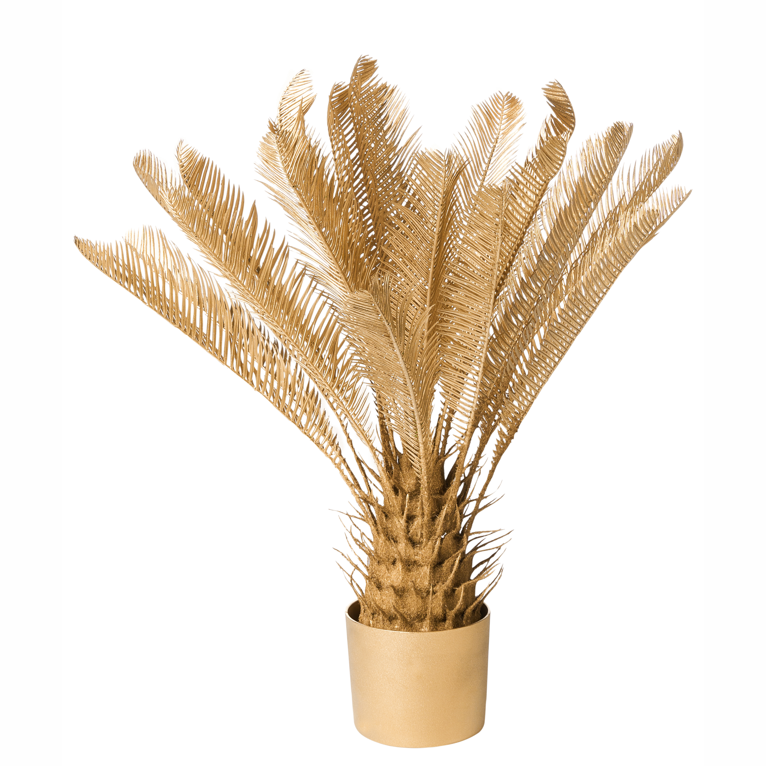 Konstgjord växt ARECA PALM TREE 70 cm Guld