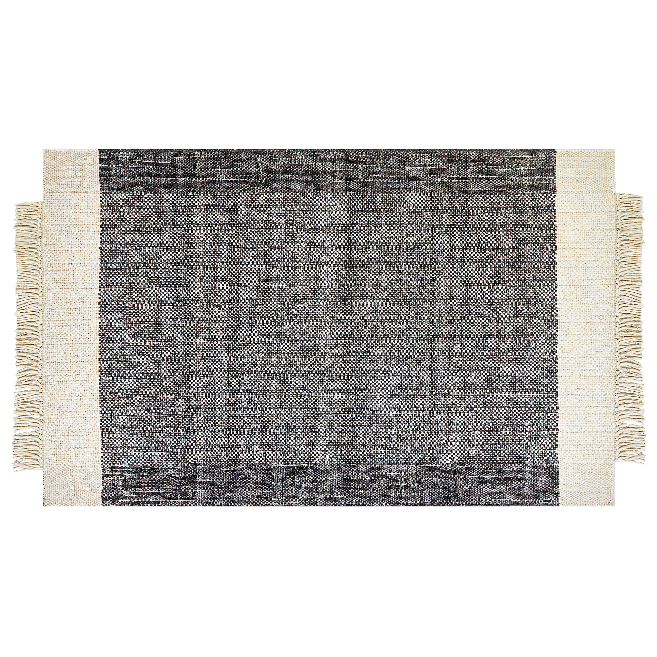 Matta ATLANTI Svart 140 x 200 cm Ull