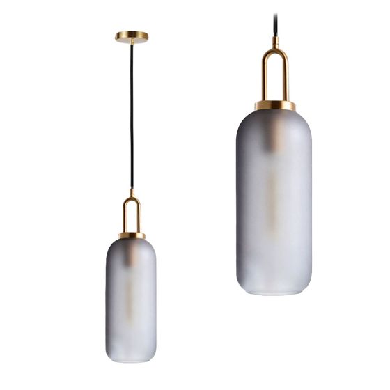 TOOLIGHT hängande taklampa APP628-1CP Grå 43x13x50cm