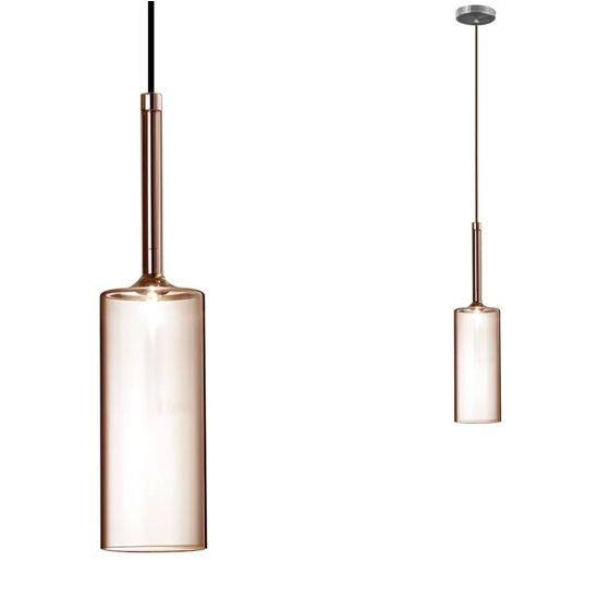 TOOLIGHT hängande taklampa APP1700-1CP C Brun 19x8x33,5cm