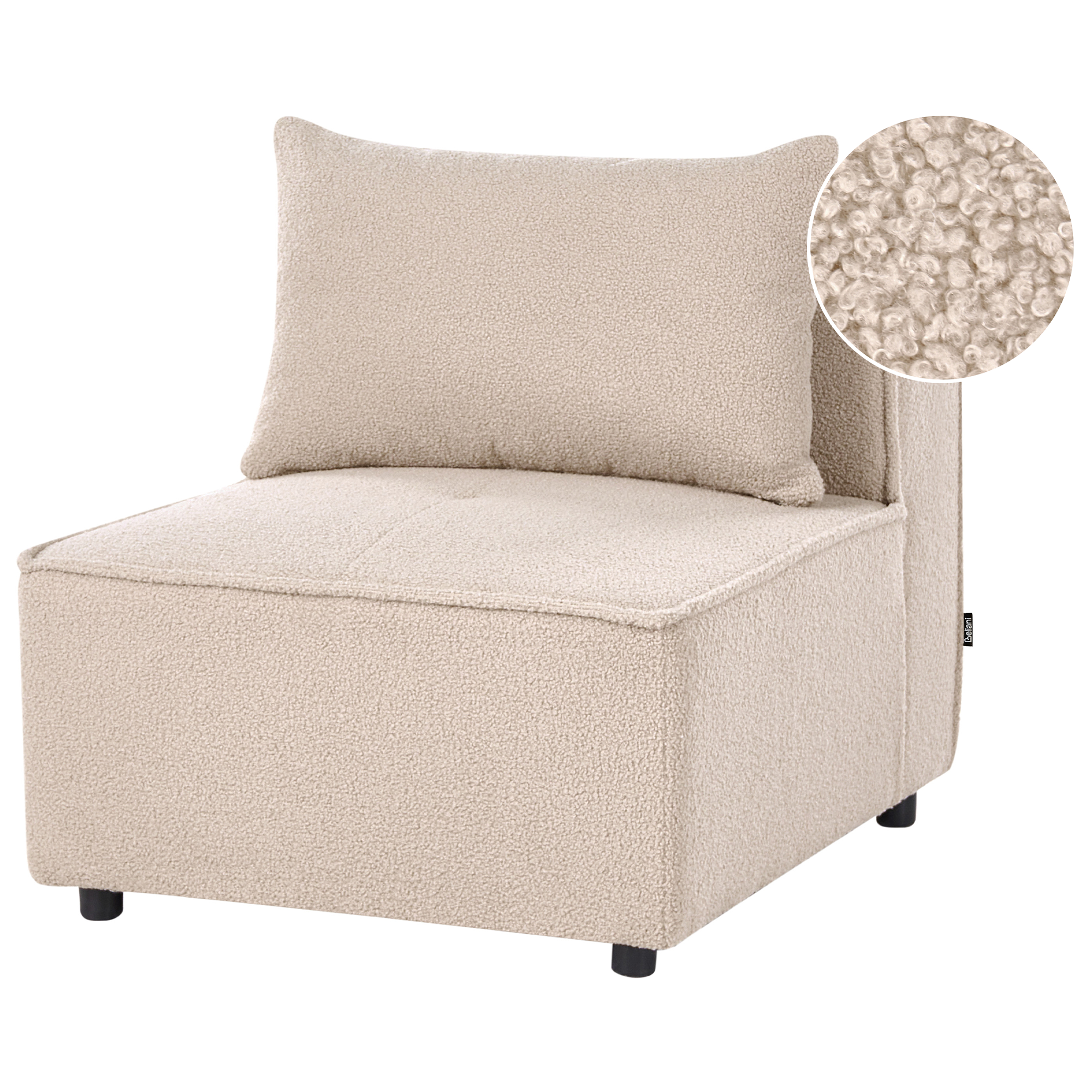 Sittmodul AXEBO Bouclé Beige