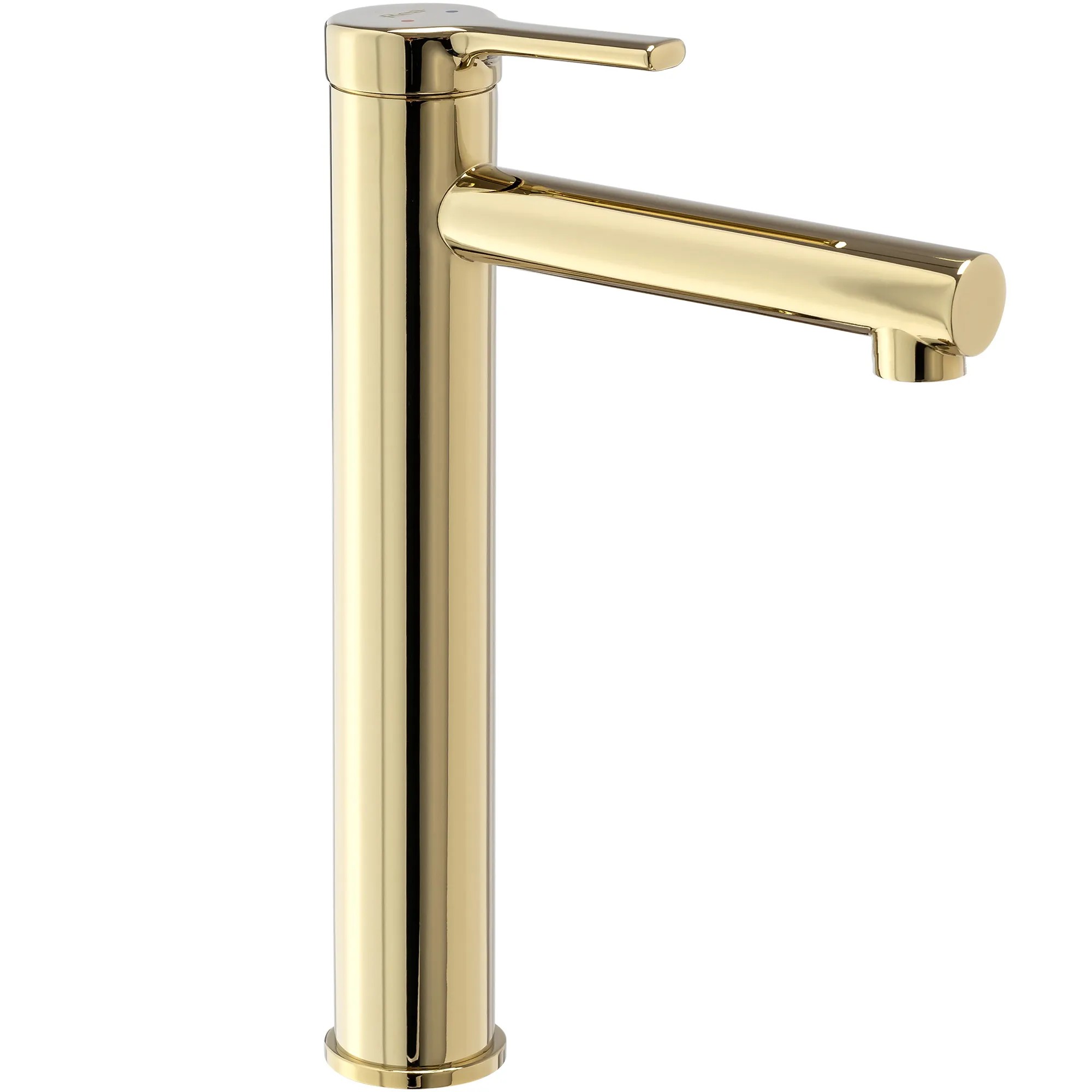 REA Tvättställsblandare JS-650101-1G PIXEL Hög Guld, 16x4x27,5cm