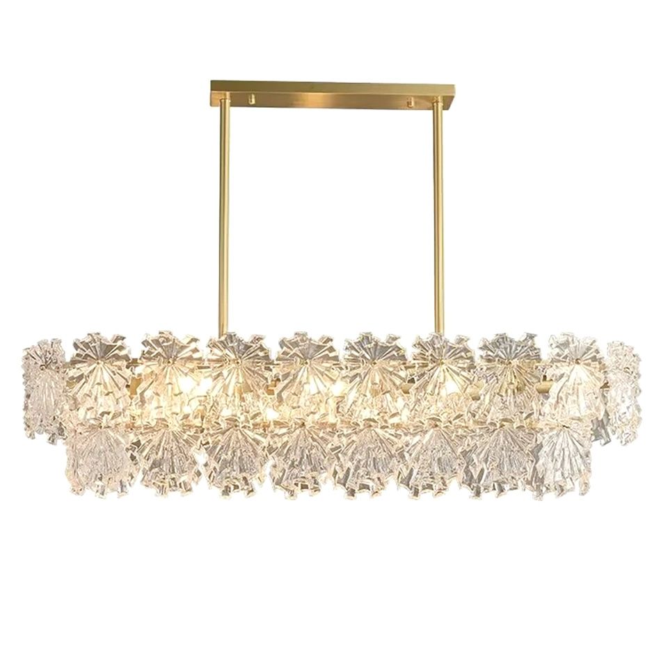 TOOLIGHT hängande taklampa APP1198-4CP Guld 78x20x24,5cm