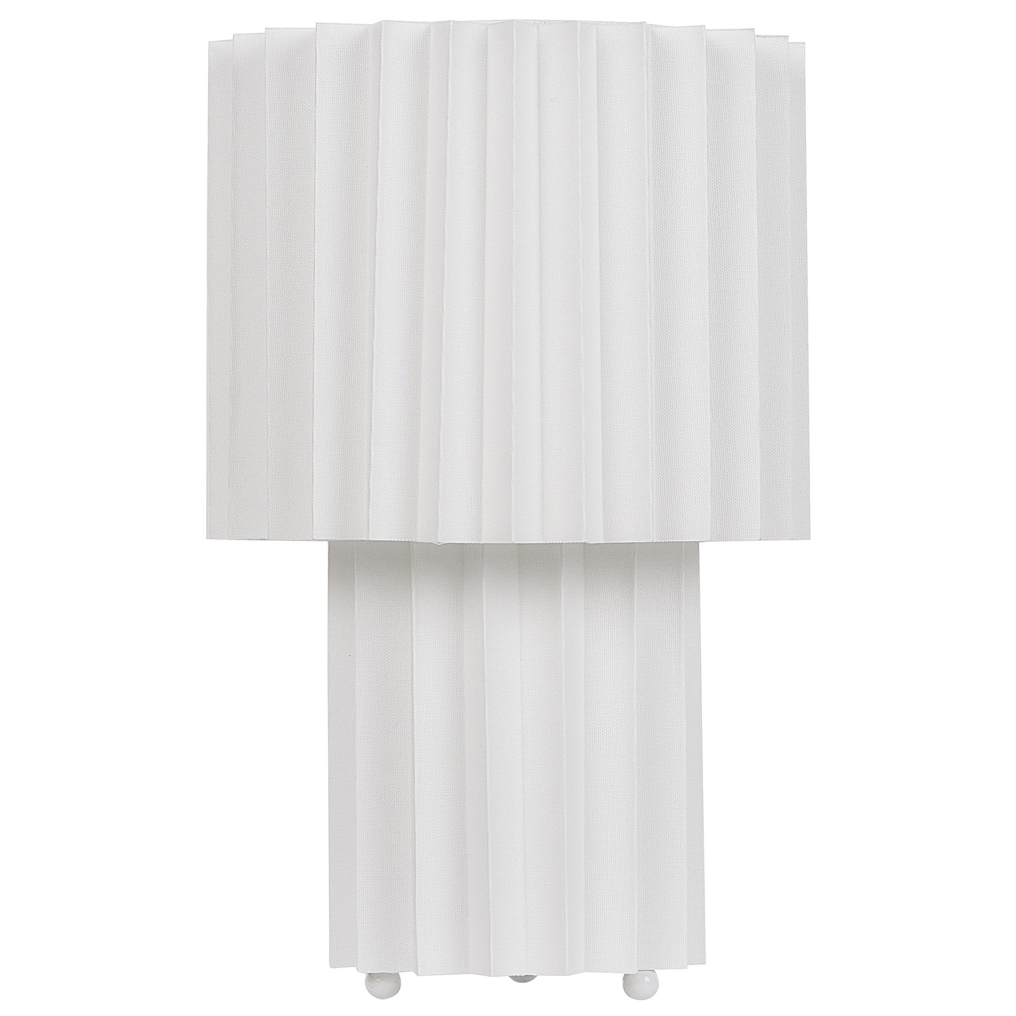 Bordslampa ALFEIOS Linne Vit