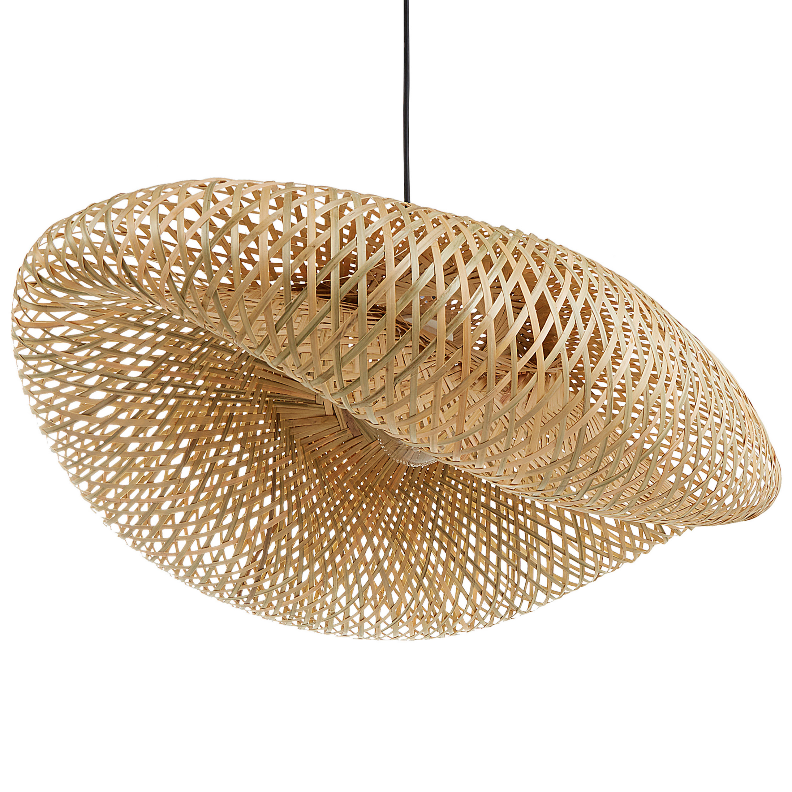 Pendellampa BALHA Bambu Naturlig