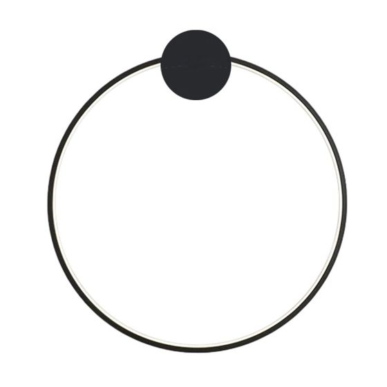 TOOLIGHT vägglampa LED APP1386-CW, Svart, 40x7,5x43cm