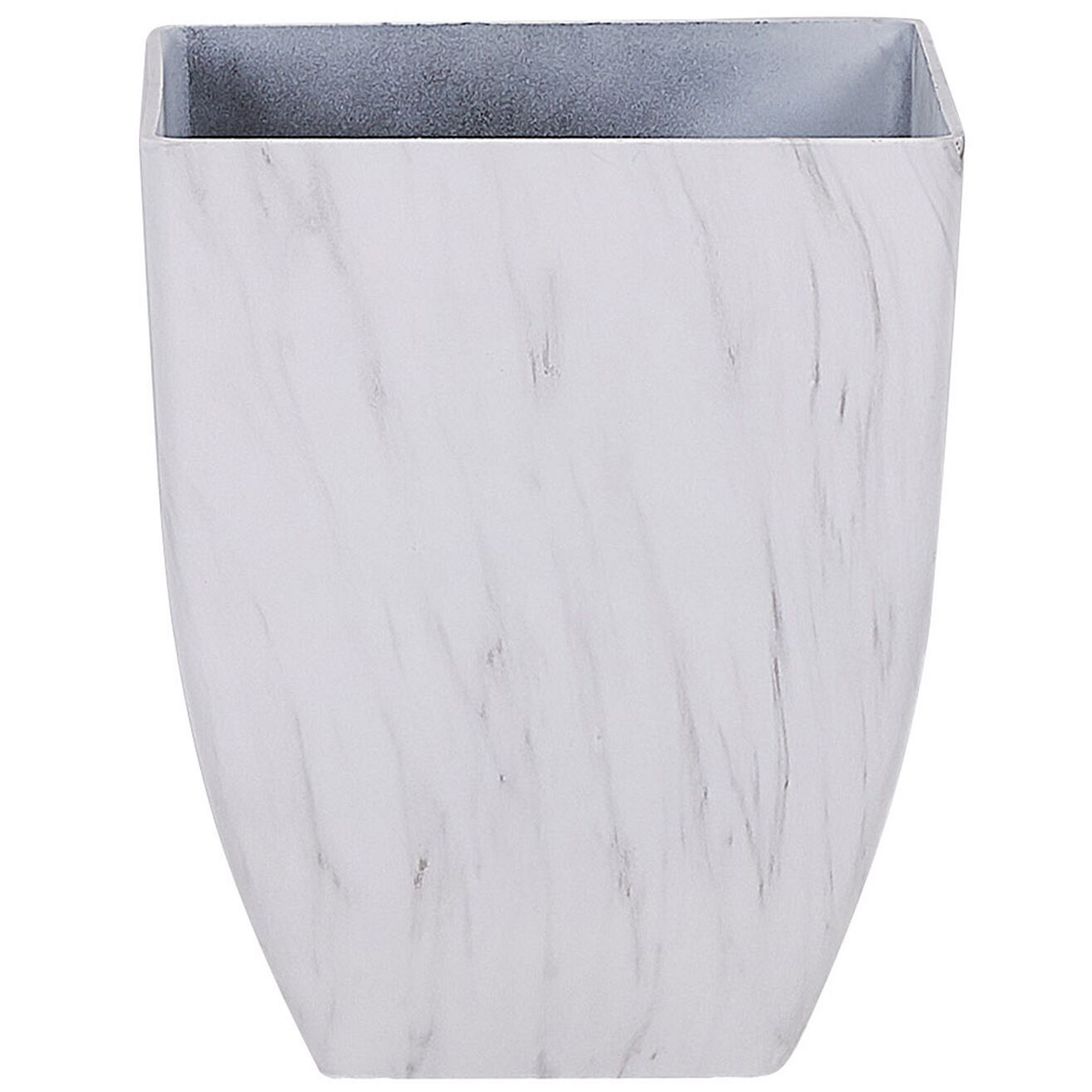 Blomkruka MIRO 35 cm Vit marmor