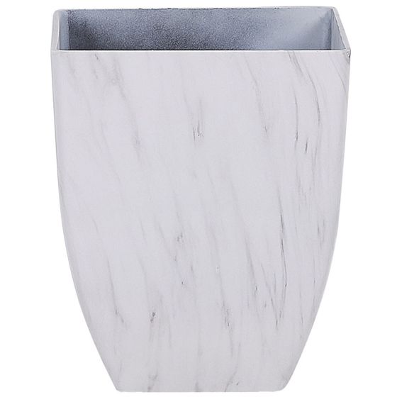 Blomkruka MIRO 35 cm Vit marmor
