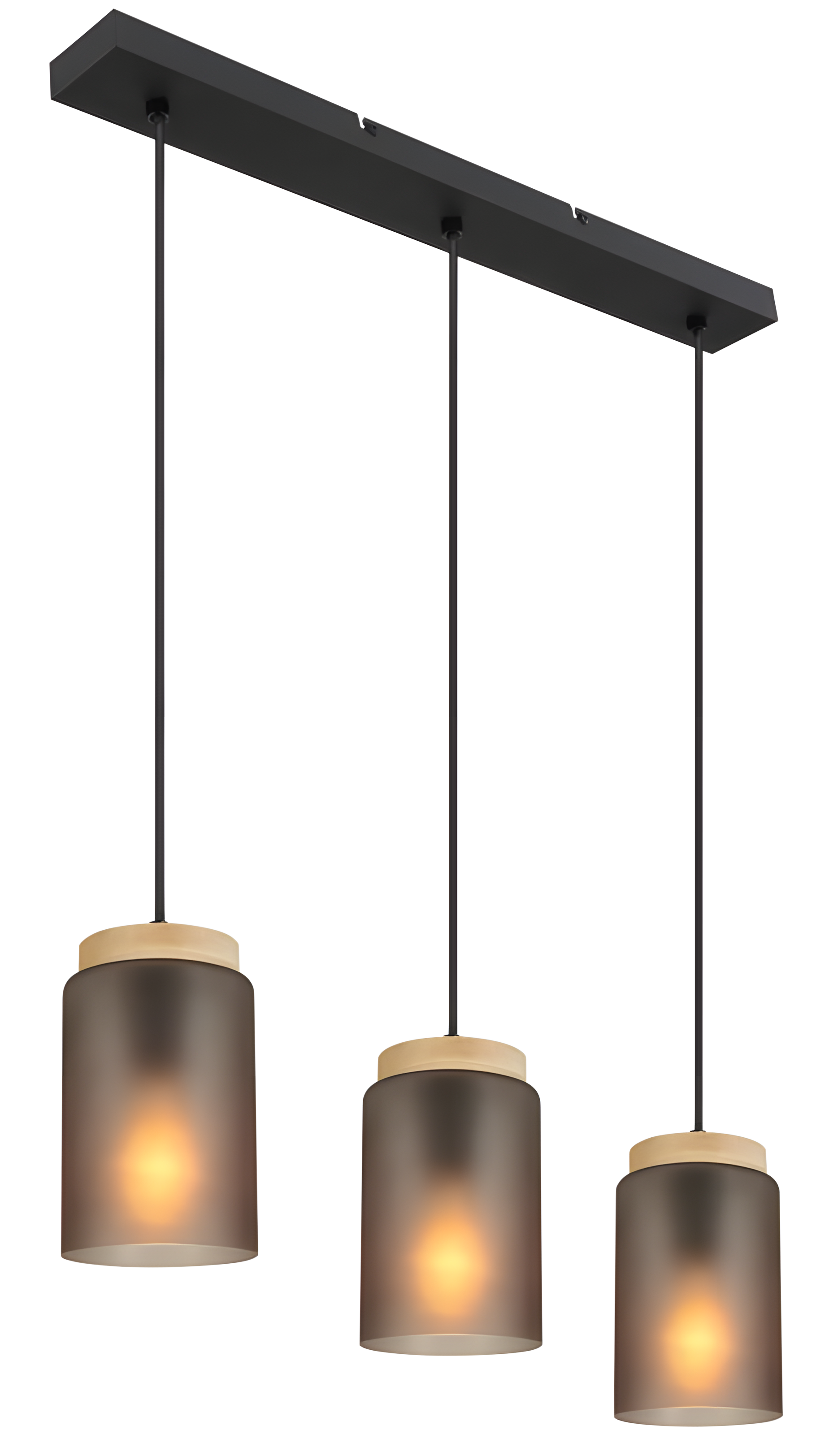 TOOLIGHT hängande taklampa APP1812-3CP Grå 60x60x17cm