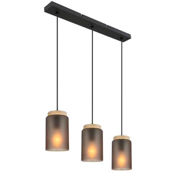 TOOLIGHT hängande taklampa APP1812-3CP Grå 60x60x17cm