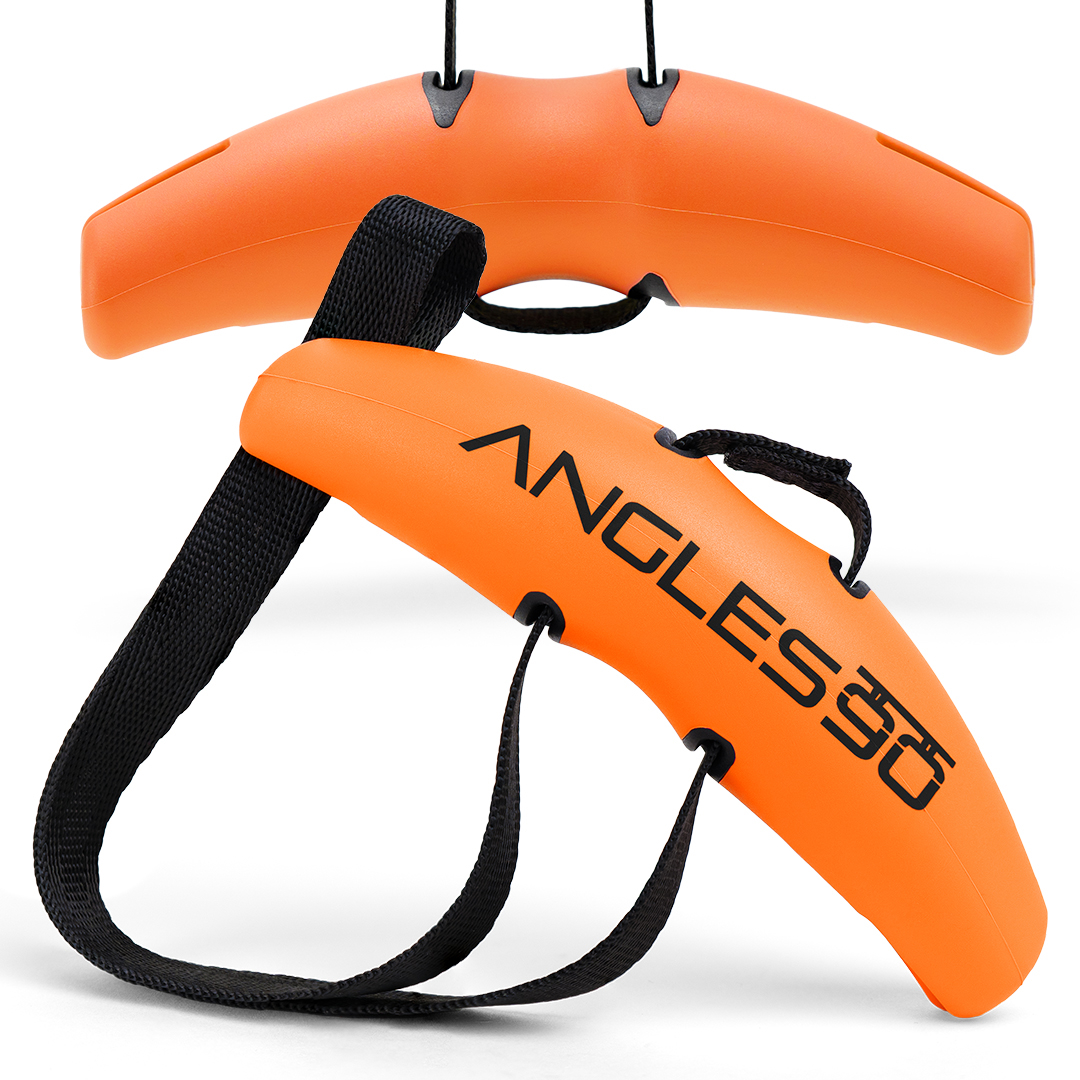Angles90® Träningshandtag för latsdrag – ergonomiska 90°-handtag för pull-up-stång och kabelmaskiner | fäste för lat pulldown