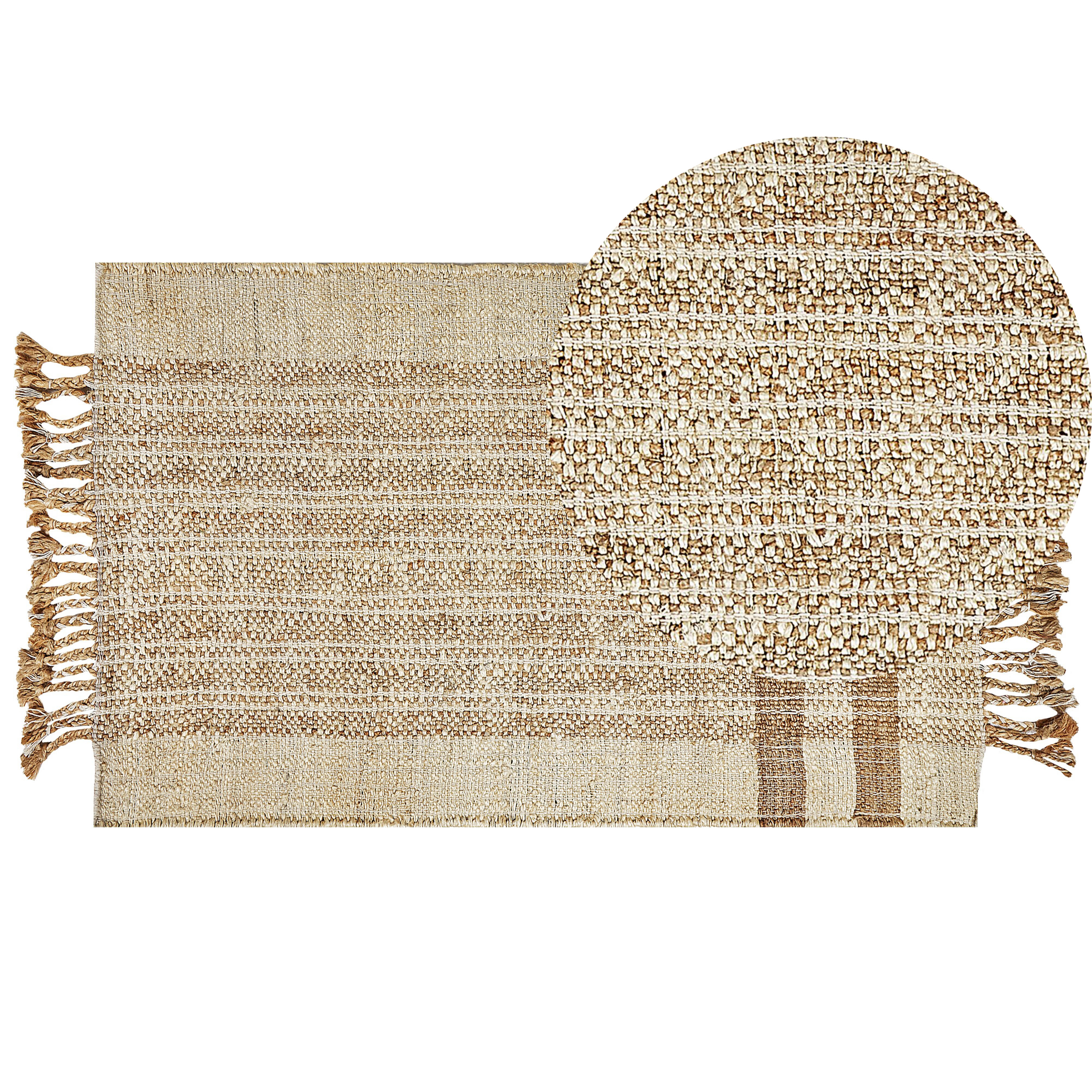 Matta ORTAOBA Beige 80 x 150 cm Jute