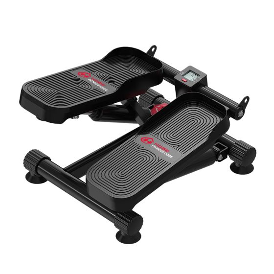 Mini hydraulisk stepper med motståndsband för rumpa lår och ben hemma