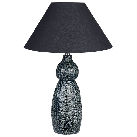 Bordslampa MATINA Keramik Svart