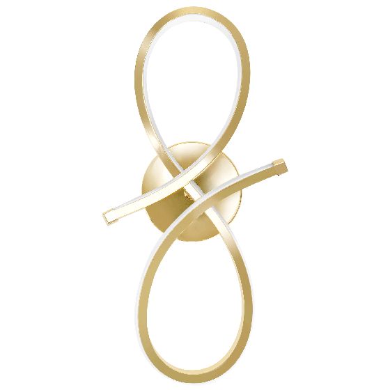TOOLIGHT vägglampa LED APP1051-W Guld 10x16,5x35,5cm