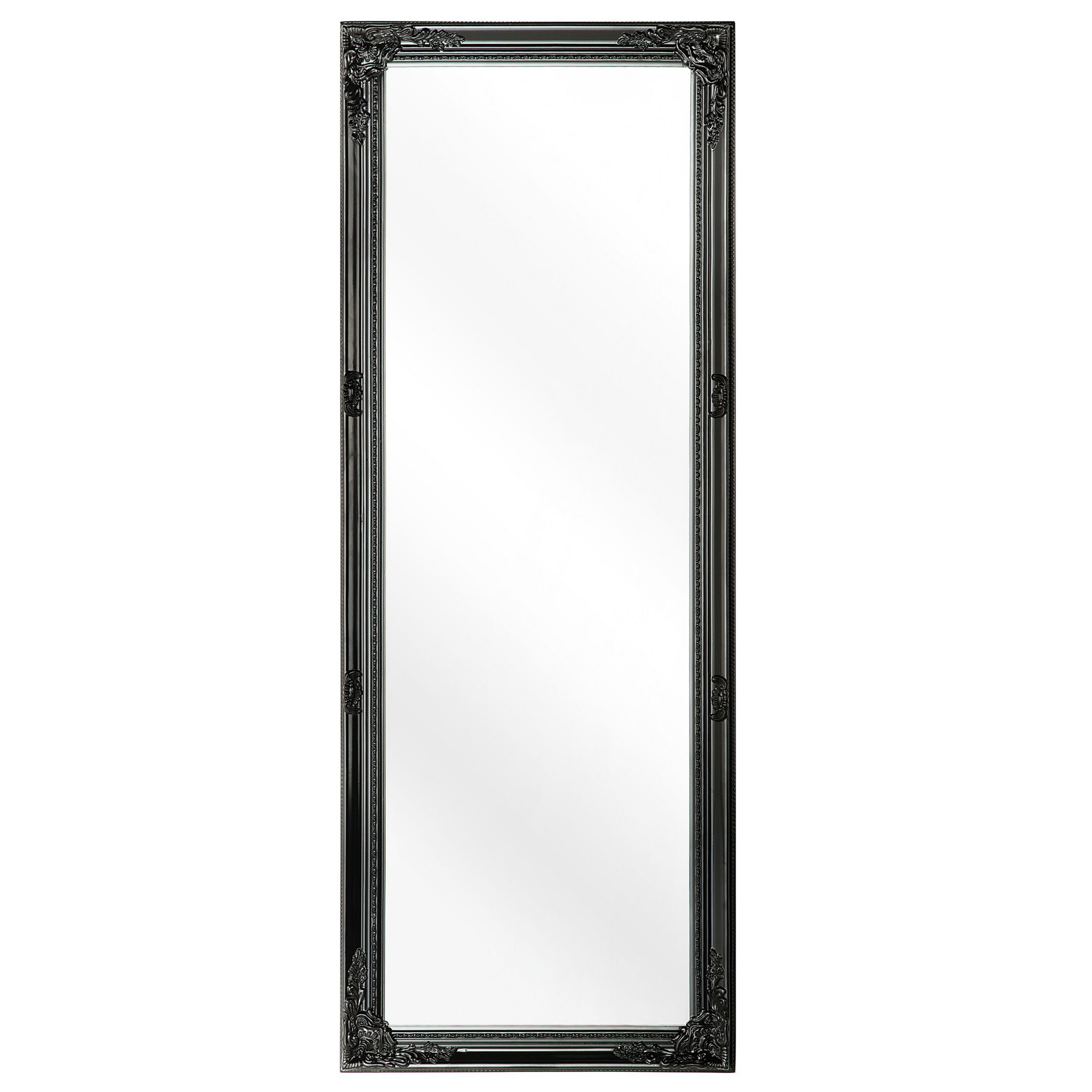 Väggspegel FOUGERES 50 cm 130 cm Svart