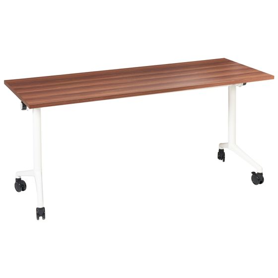 Hopfällbart skrivbord CAVI 160 cm 60 cm Mörkbrun