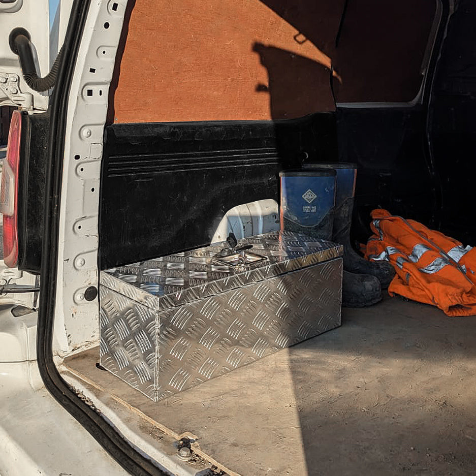 Verktygslåda i aluminium 35L - Liten